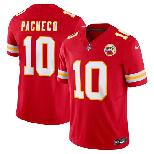 Isiah Pacheco Kansas City Chiefs Vapor F.U.S.E. Limited Jersey - Red | Stitched Football Jersey TJS2056