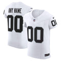 Las Vegas Raiders Vapor F.U.S.E. Elite Custom Jersey - White | Stitched Football Jersey TJS2002
