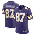 T.J. Hockenson Minnesota Vikings Classic Player Game Jersey - Purple | Stitched Football Jersey TJS2007