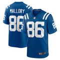 Will Mallory Indianapolis Colts Team Game Jersey - Royal | Stitched Football Jersey TJS2088