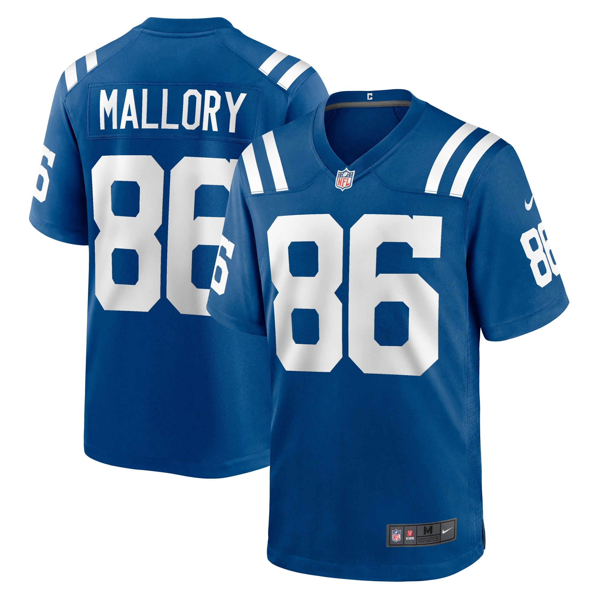 Will Mallory Indianapolis Colts Team Game Jersey - Royal | Stitched Football Jersey TJS2088