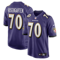 Roger Rosengarten Baltimore Ravens Team Game Jersey - Purple | Stitched Football Jersey TJS2148