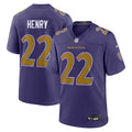 Derrick Henry Baltimore Ravens Alternate Game Jersey - Purple | Stitched Football Jersey TJS1930