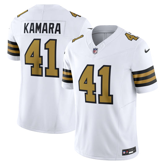 Alvin Kamara New Orleans Saints Alternate Vapor F.U.S.E. Limited Jersey - White | Stitched Football Jersey TJS2015