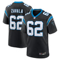 Chandler Zavala Carolina Panthers Game Jersey - Black | Stitched Football Jersey TJS2174