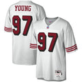 Bryant Young San Francisco 49ers M & N Legacy Replica Jersey - White | Stitched Football Jersey TJS2164