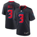 Tank Dell Houston Texans 2nd Alternate Game Jersey - Navy | Stitched Football Jersey TJS2131