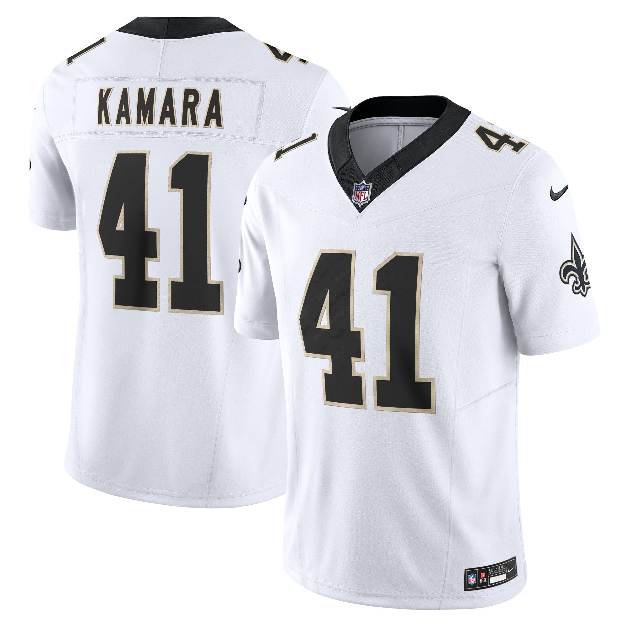 Alvin Kamara New Orleans Saints Vapor F.U.S.E. Limited Jersey - White | Stitched Football Jersey TJS2101