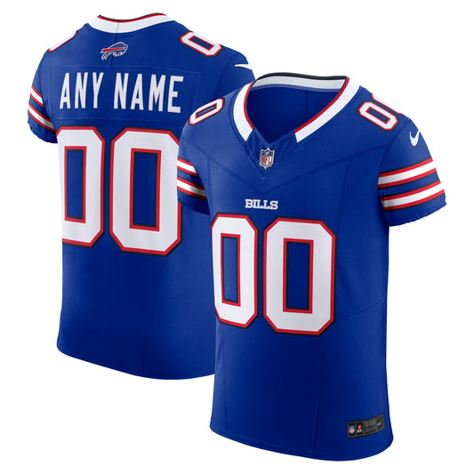 Buffalo Bills Vapor F.U.S.E. Elite Custom Jersey - Royal | Stitched Football Jersey TJS1901