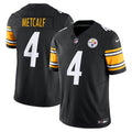 DK Metcalf Pittsburgh Steelers Team Vapor F.U.S.E. Limited Jersey - Black | Stitched Football Jersey TJS1971