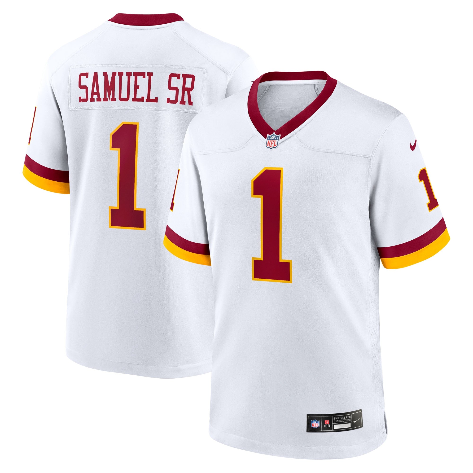 Deebo Samuel Sr Washington Commanders Game Super Bowl Era Jersey - White | Stitched Football Jersey TJS1910
