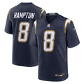 Omarion Hampton Los Angeles Chargers Alternate Super Chargers Game Player Jersey - Navy | Stitched Football Jersey TJS1955