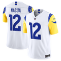 Puka Nacua Los Angeles Rams Vapor F.U.S.E. Stitched Limited Jersey - White | Stitched Football Jersey TJS2163