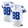 CeeDee Lamb Dallas Cowboys Vapor F.U.S.E. Elite Jersey - White | Stitched Football Jersey TJS2417