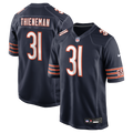 Dillon Thieneman Chicago Bears 2026 NFL Draft First Round Pick No. 25 Team Game Jersey - Navy | Stitched Football Jersey TJS2281
