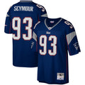 Richard Seymour New England Patriots M & N Legacy Replica Jersey - Navy | Stitched Football Jersey TJS2487