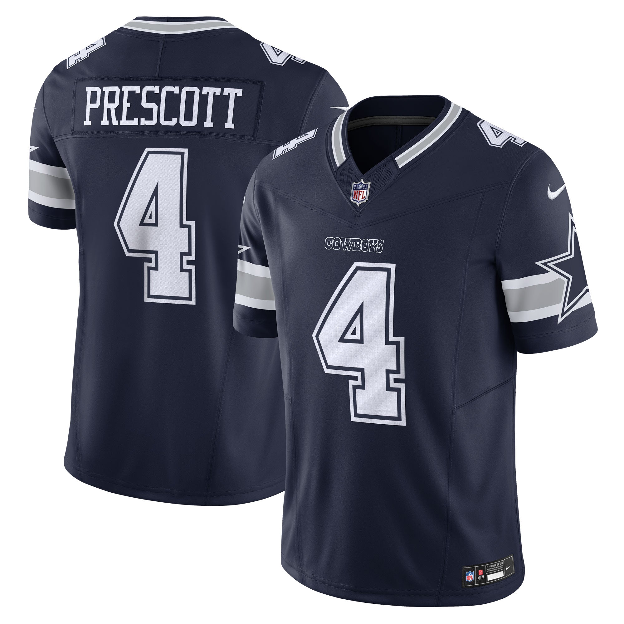 Dak Prescott Dallas Cowboys Vapor F.U.S.E. Limited Jersey - Navy | Stitched Football Jersey TJS2498