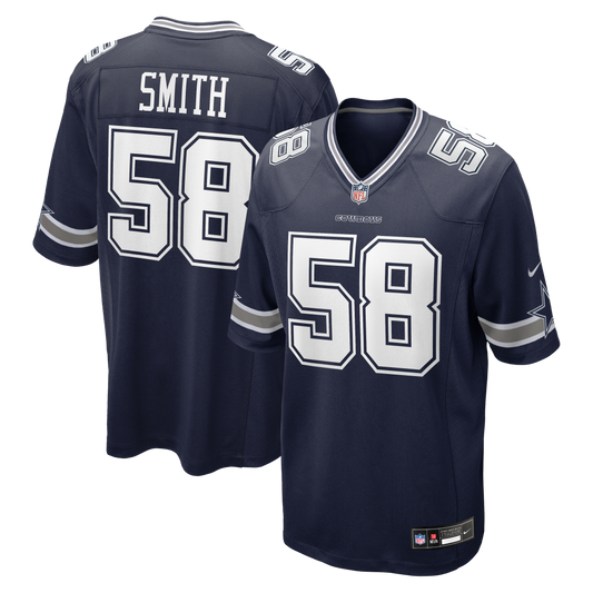 Mazi Smith Dallas Cowboys Game Jersey - Navy | Stitched Football Jersey TJS2416