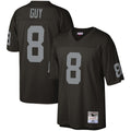 Ray Guy Las Vegas Raiders M & N Legacy Replica Jersey - Black | Stitched Football Jersey TJS2477