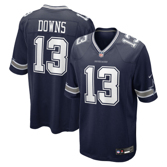 Caleb Downs Dallas Cowboys 2026 NFL Draft First Round Pick No. 11 Team Game Jersey - Navy | Stitched Football Jersey TJS2245