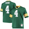 Brett Favre Green Bay Packers M & N Big & Tall 1996 Retired Player Replica Jersey - Green | Stitched Football Jersey TJS2447