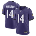 Kyle Hamilton Baltimore Ravens Team Game Jersey - Purple | Stitched Football Jersey TJS2292