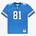 Calvin Johnson Detroit Lions M & N Big & Tall 2007 Legacy Retired Player Jersey - Blue | Stitched Football Jersey TJS2497