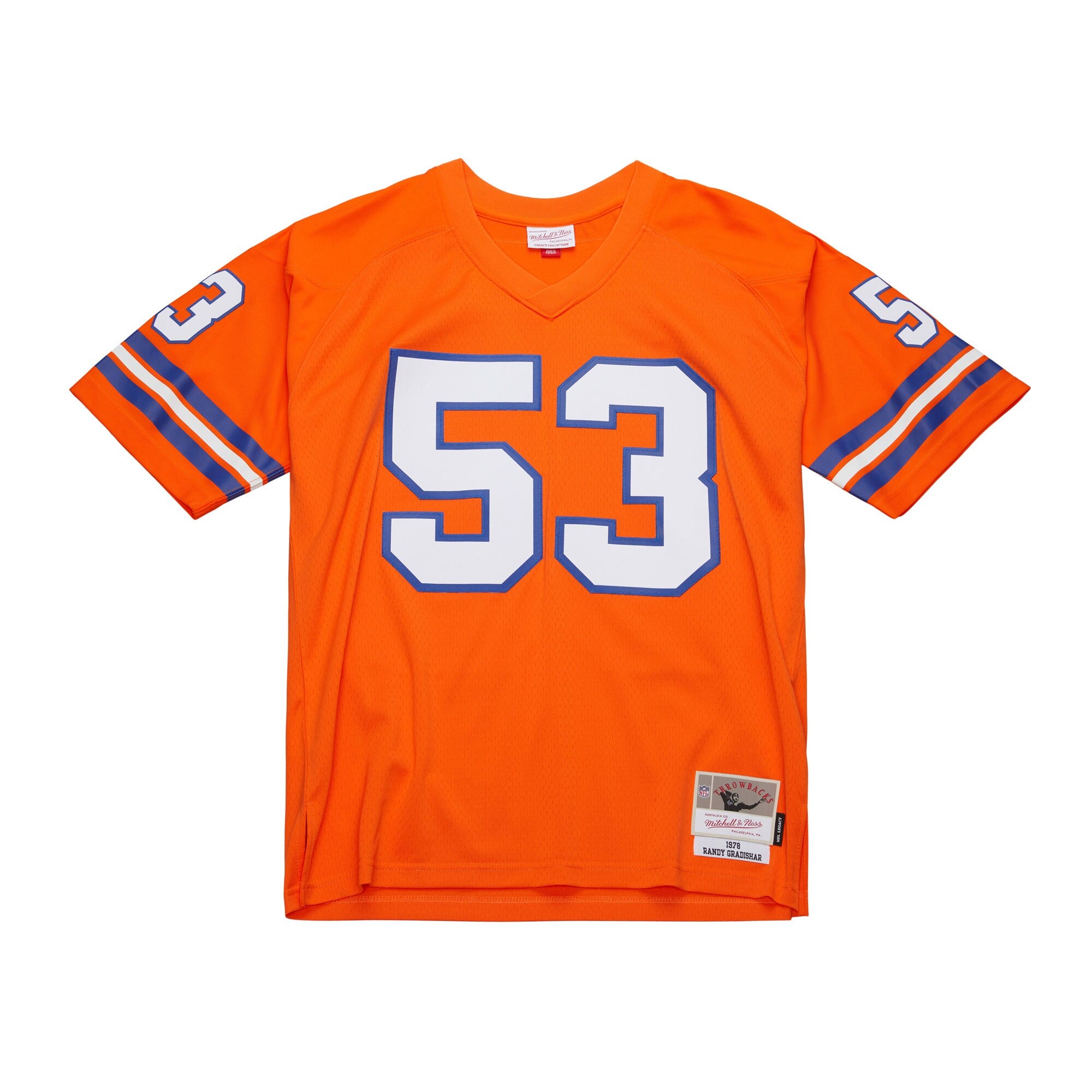Randy Gradishar Denver Broncos M & N 1978 Legacy Replica Jersey - Orange | Stitched Football Jersey TJS2330