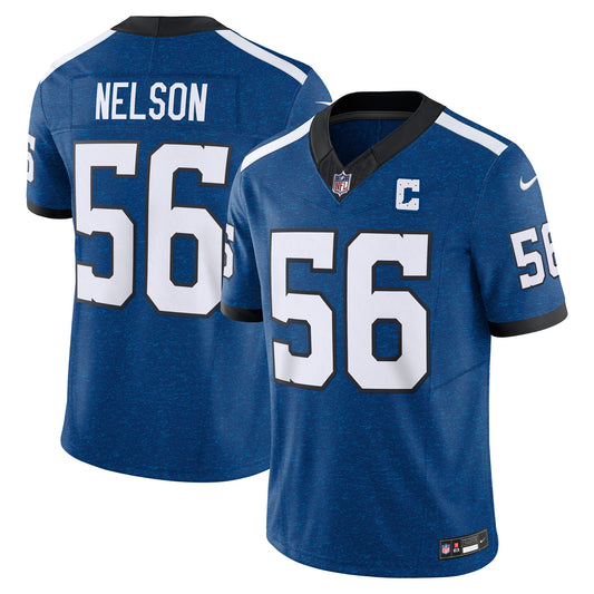 Quenton Nelson Indianapolis Colts Vapor F.U.S.E. Limited Jersey - Blue | Stitched Football Jersey TJS2343
