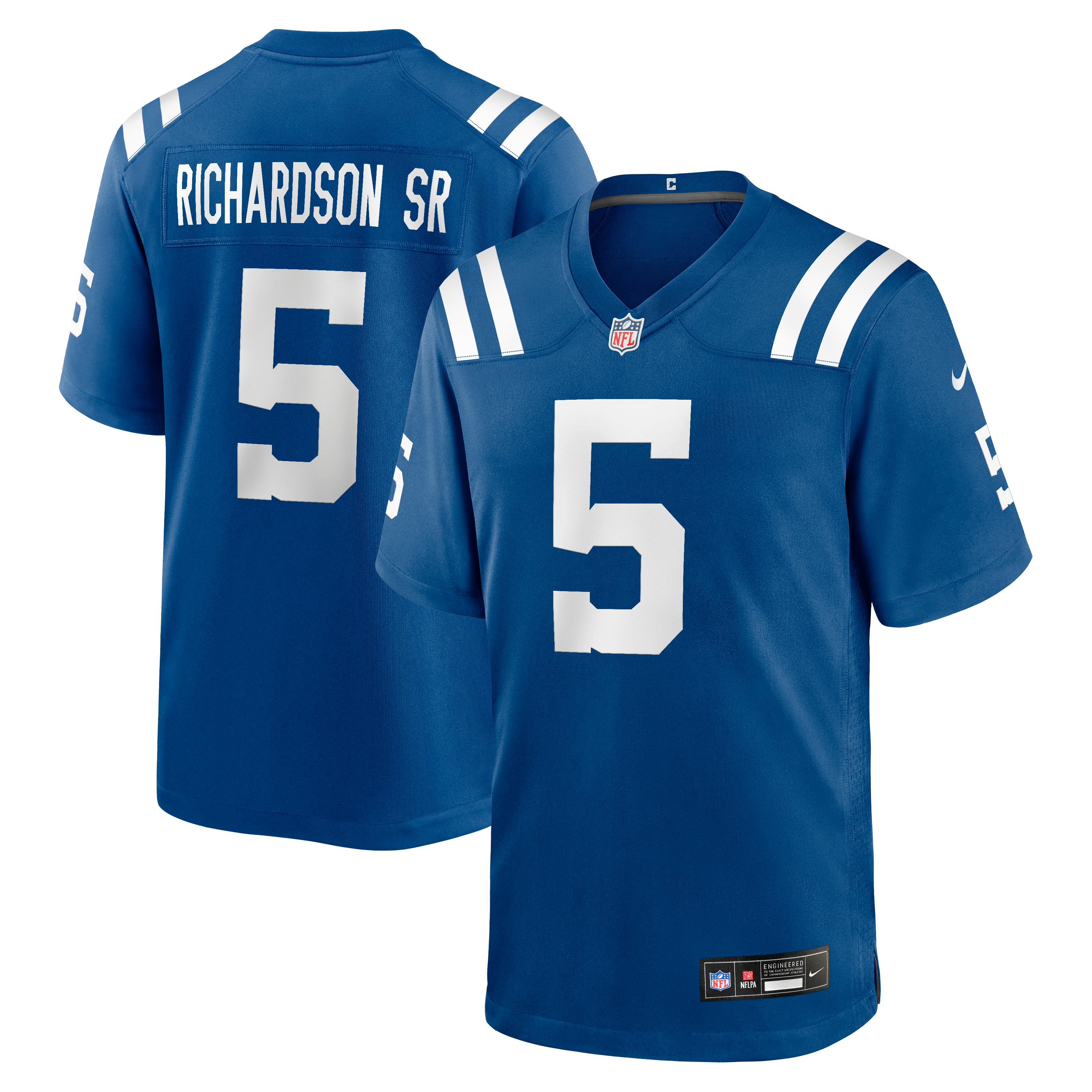 Anthony Richardson Sr. Indianapolis Colts Team Game Jersey - Royal | Stitched Football Jersey TJS2355