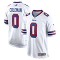 Keon Coleman Buffalo Bills Game Jersey - White | Stitched Football Jersey TJS2261