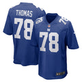 Andrew Thomas New York Giants Player Game Jersey - Royal | Stitched Football Jersey TJS2443
