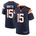Nik Bonitto Denver Broncos Alternate Game Jersey - Navy | Stitched Football Jersey TJS2253