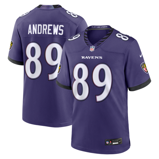 Mark Andrews Baltimore Ravens Team Game Jersey - Purple | Stitched Football Jersey TJS2310