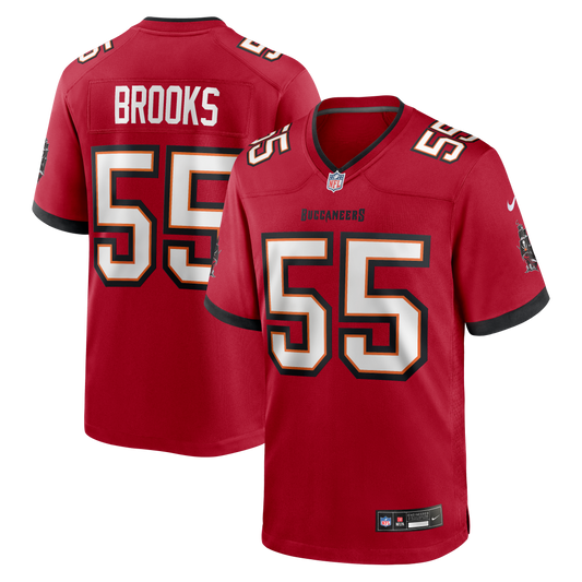Derrick Brooks Tampa Bay Buccaneers Game Retired Player Jersey - Red | Stitched Football Jersey TJS2243