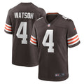 Deshaun Watson Cleveland Browns Game Jersey - Brown | Stitched Football Jersey TJS2285