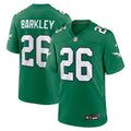 Saquon Barkley Philadelphia Eagles Alternate Game Jersey - Kelly Green | Stitched Football Jersey TJS2228