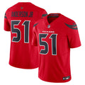 Will Anderson Jr. Houston Texans Alternate Vapor F.U.S.E. Limited Jersey - Red | Stitched Football Jersey TJS2348