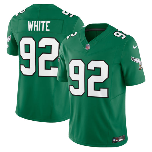 Reggie White Philadelphia Eagles Alternate Vapor F.U.S.E. Limited Jersey - Kelly Green | Stitched Football Jersey TJS2211