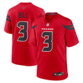 Tank Dell Houston Texans Alternate Game Jersey - Red | Stitched Football Jersey TJS2342
