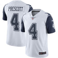 Dak Prescott Dallas Cowboys Color Rush Vapor Limited Jersey - White | Stitched Football Jersey TJS2426