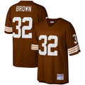 Jim Brown Cleveland Browns M & N Legacy Replica Jersey - Brown | Stitched Football Jersey TJS2233