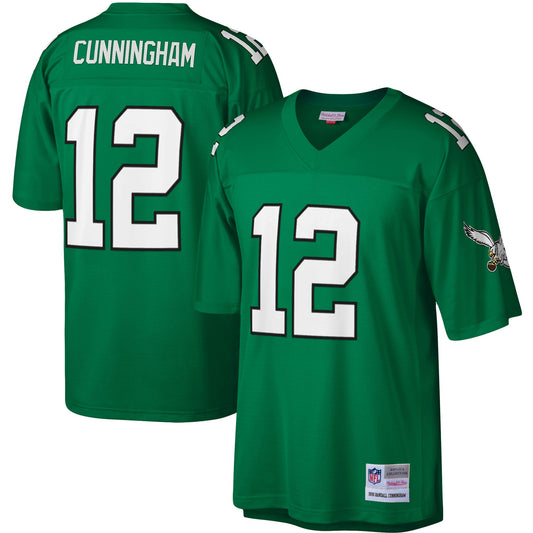 Randall Cunningham Philadelphia Eagles M & N Legacy Replica Jersey - Kelly Green | Stitched Football Jersey TJS2437