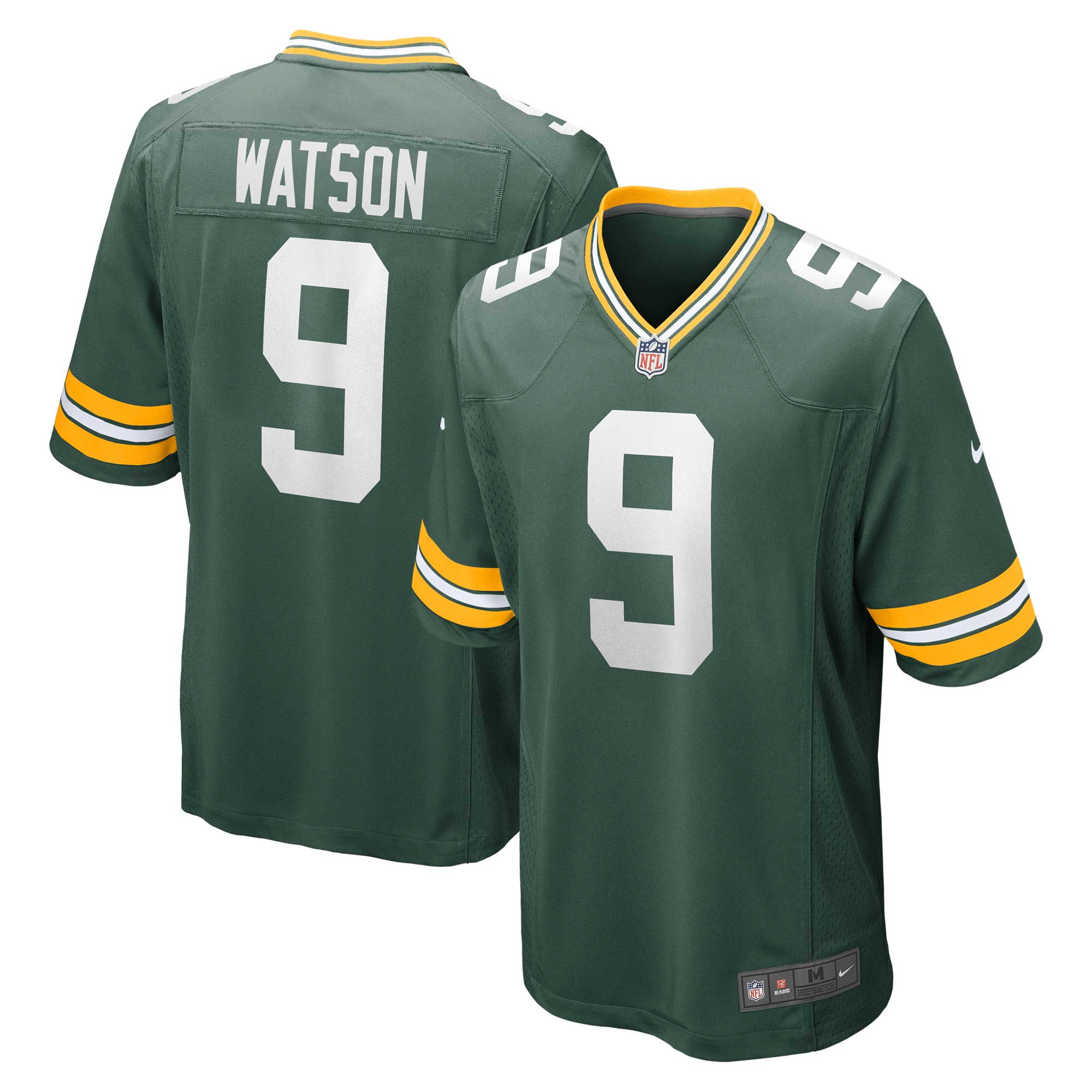 Christian Watson Green Bay Packers Game Jersey - Green | Stitched Football Jersey TJS2415