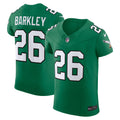 Saquon Barkley Philadelphia Eagles Alternate Vapor F.U.S.E. Elite Jersey - Kelly Green | Stitched Football Jersey TJS2356