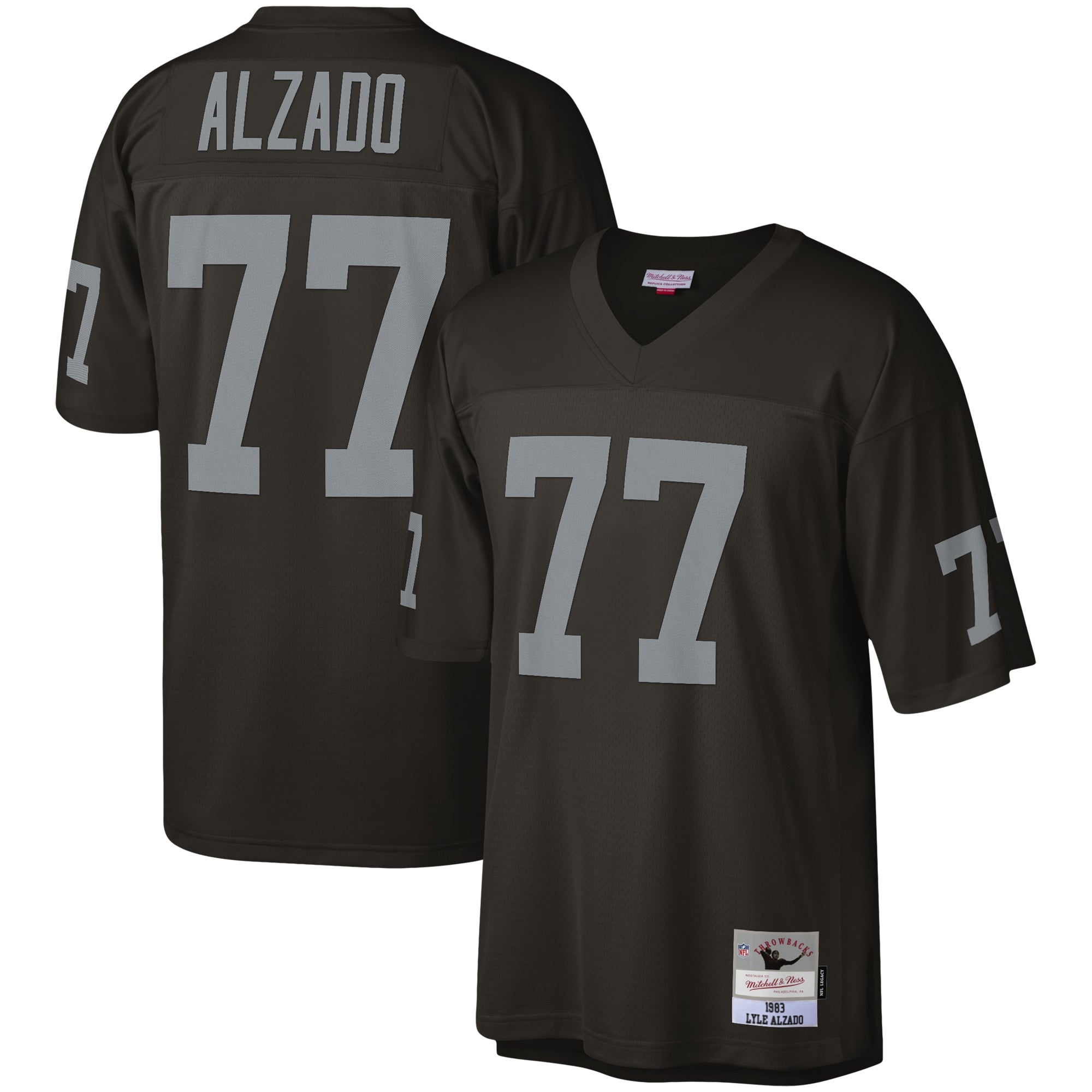 Lyle Alzado Las Vegas Raiders M & N Legacy Replica Jersey - Black | Stitched Football Jersey TJS2388