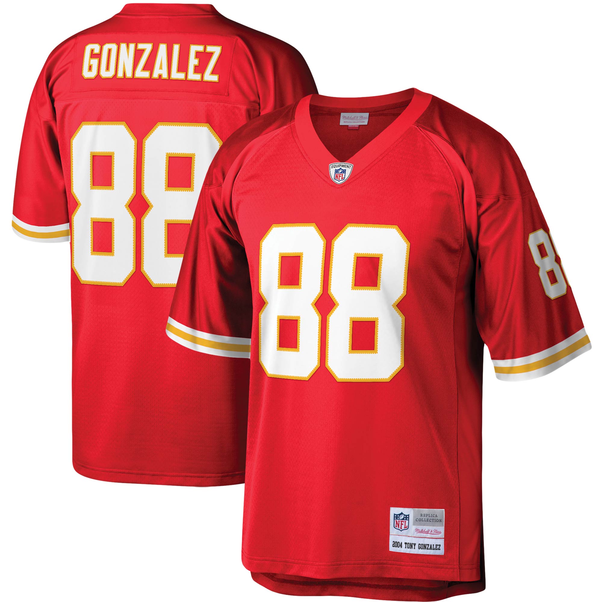 Tony Gonzalez Kansas City Chiefs M & N Legacy Replica Jersey - Red | Stitched Football Jersey TJS2455