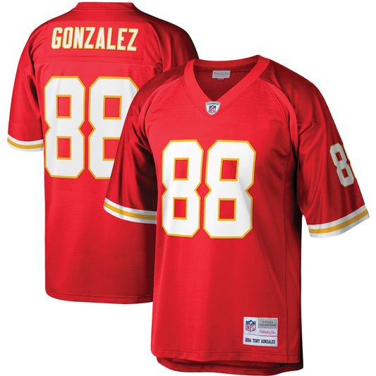 Tony Gonzalez Kansas City Chiefs M & N Legacy Replica Jersey - Red | Stitched Football Jersey TJS2455