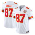 Travis Kelce Kansas City Chiefs Vapor F.U.S.E. Limited Jersey - White | Stitched Football Jersey TJS2490