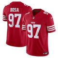 Nick Bosa San Francisco 49ers Vapor F.U.S.E. Limited Jersey - Scarlet | Stitched Football Jersey TJS2358